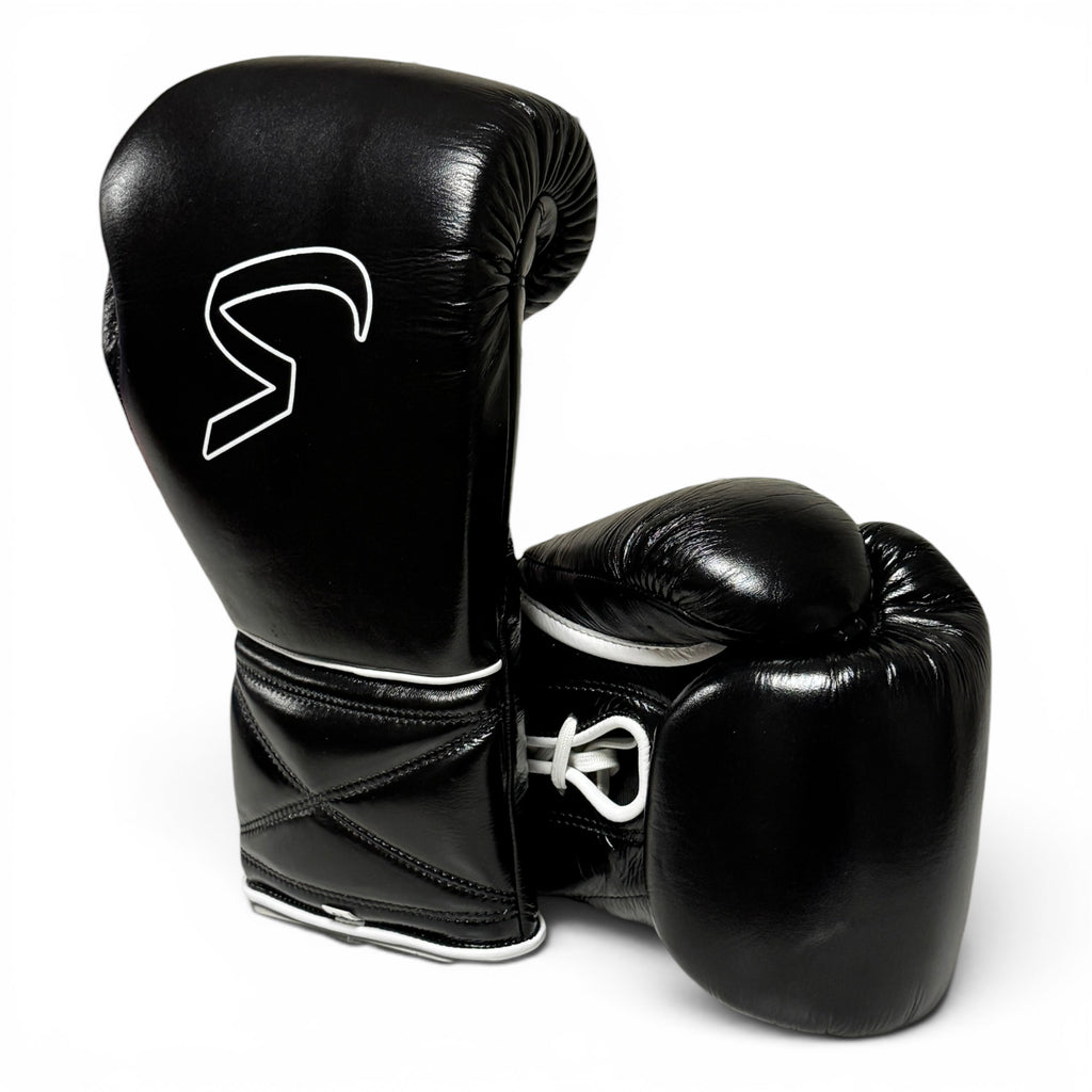 “Midnight Shadow” SVNTBOX FOUNDATIONS BOXING GLOVES (Lace-up)