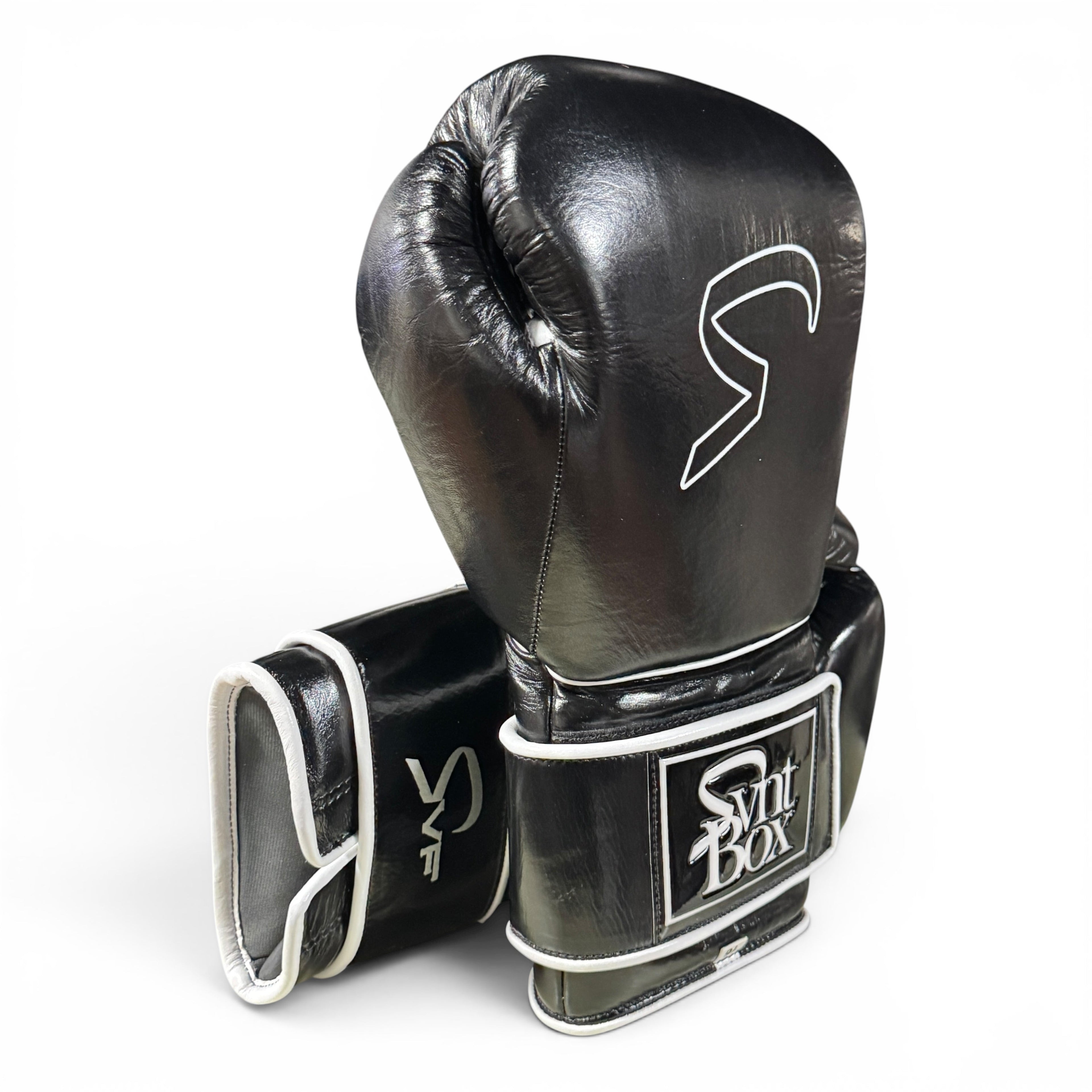 “Midnight Shadow” SVNTBOX FOUNDATIONS BOXING GLOVES (Velcro)