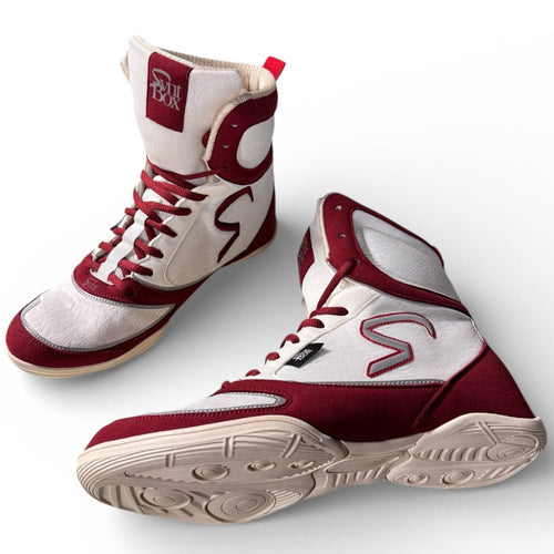 "Crimson" SVNTBOX STRIDE BOXING SHOES