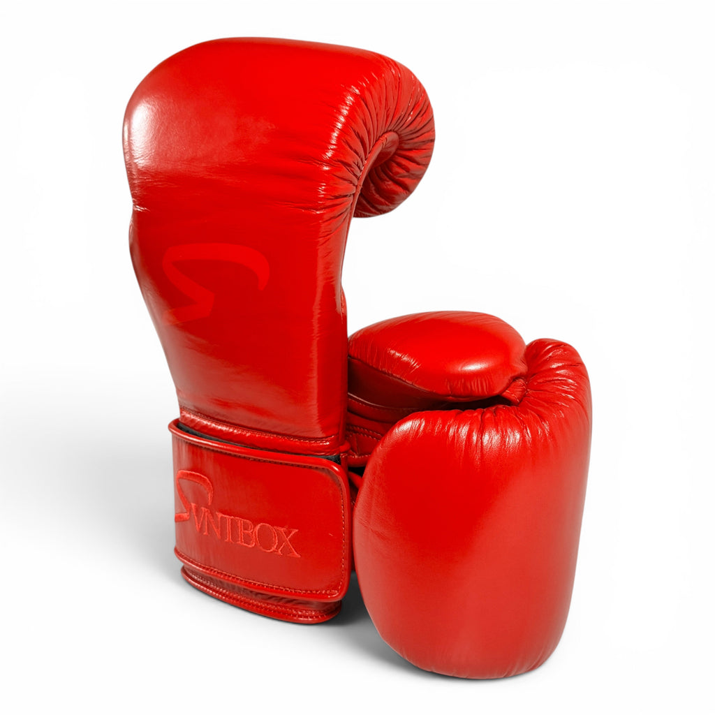 “Crimson” SVNTBOX YDKSAB BOXING GLOVES (Velcro)