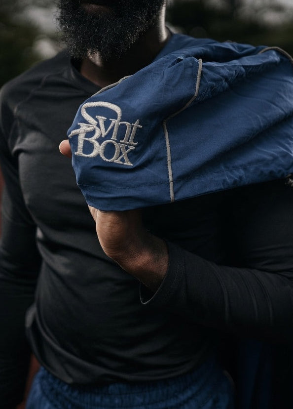 “Indigo” SVNTBOX 001 TRACK JACKET (PRE-ORDER)