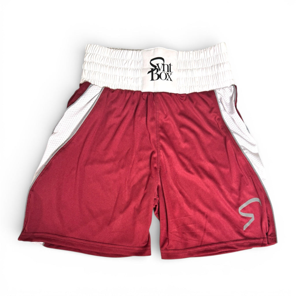 “Crimson” SVNTBOX STRIDE AMATEUR SHORTS (PRE-ORDER)