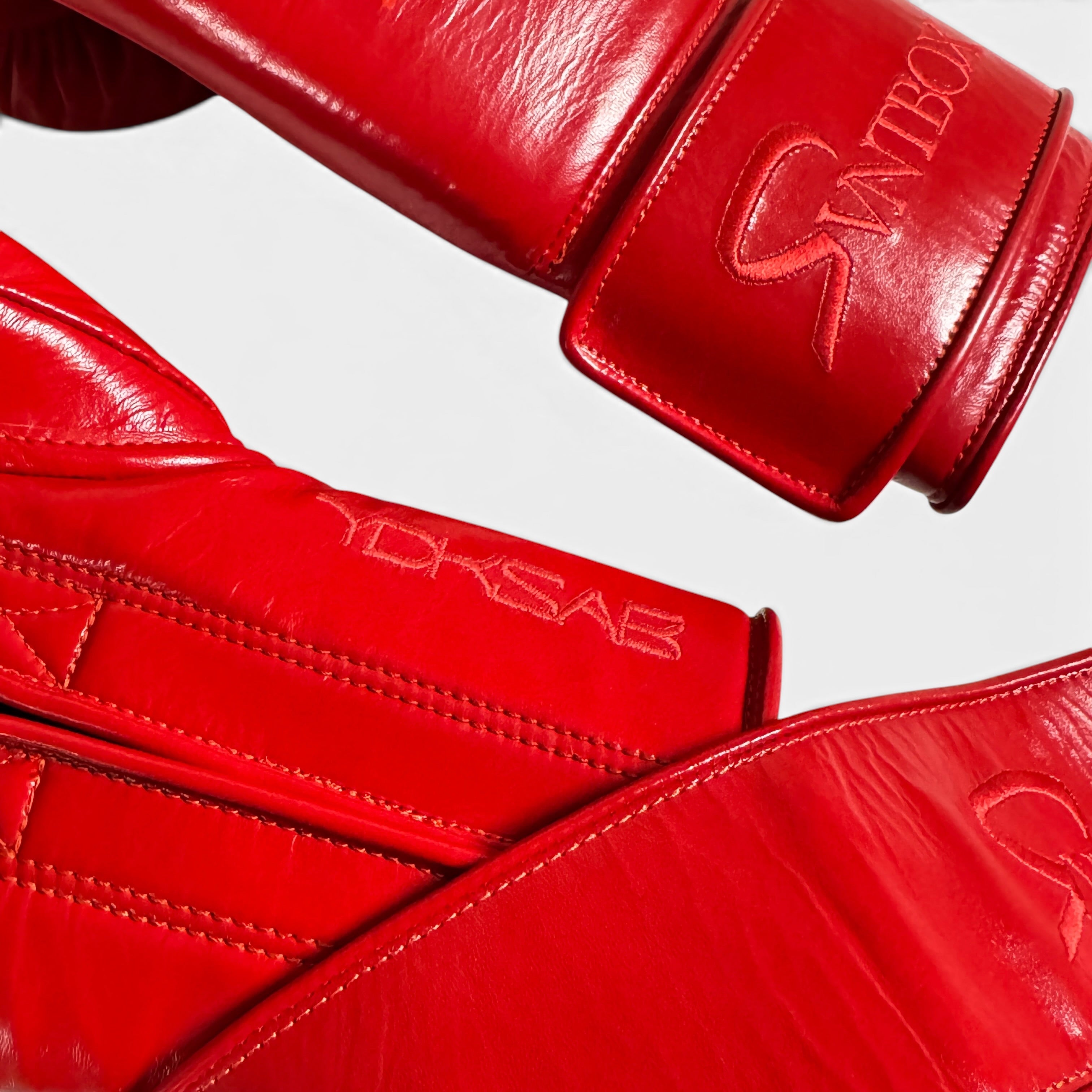 “Crimson” SVNTBOX YDKSAB BOXING GLOVES (Velcro)