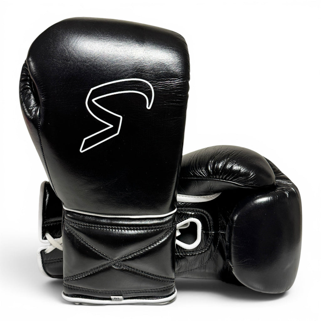 “Midnight Shadow” SVNTBOX FOUNDATIONS BOXING GLOVES (Lace-up)