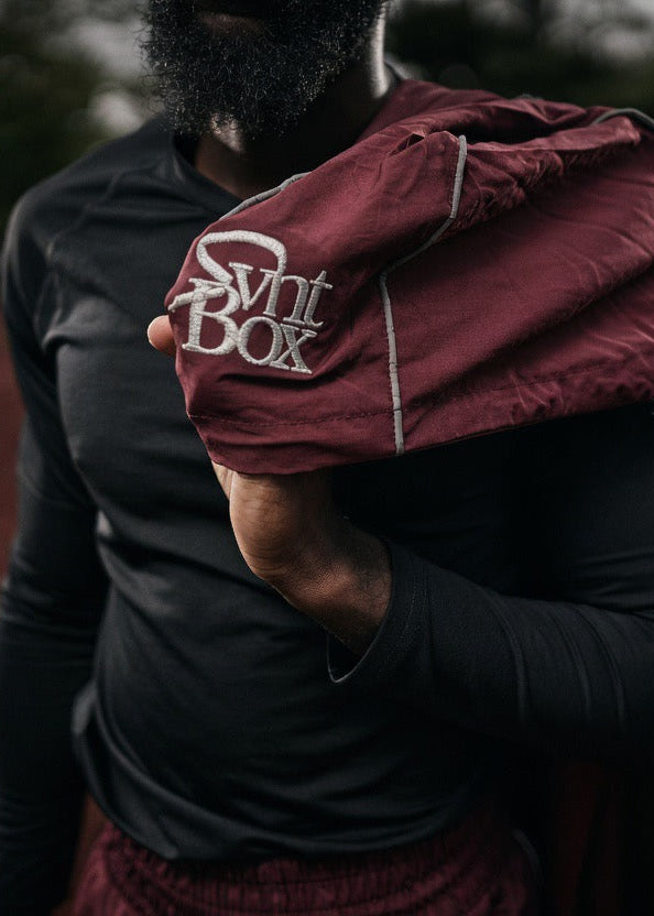 “Crimson” SVNTBOX 001 TRACK JERSEY (PRE-ORDER)