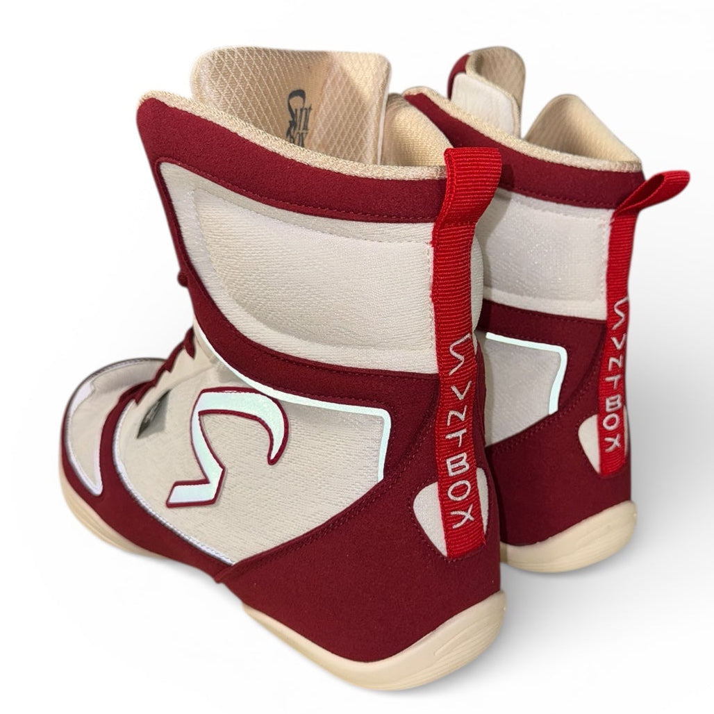 "Crimson" SVNTBOX STRIDE BOXING SHOES