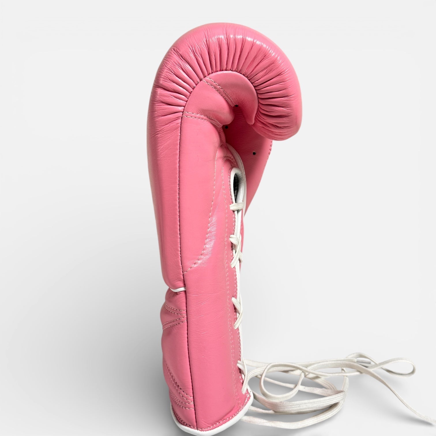“Pink Ice” SVNTBOX FOUNDATIONS BOXING GLOVES (Lace-up)