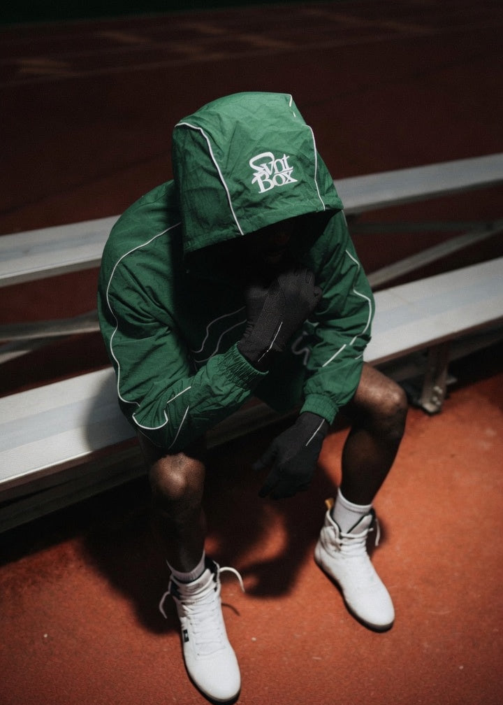 “Verdant” SVNTBOX 001 TRACK JACKET (PRE-ORDER)
