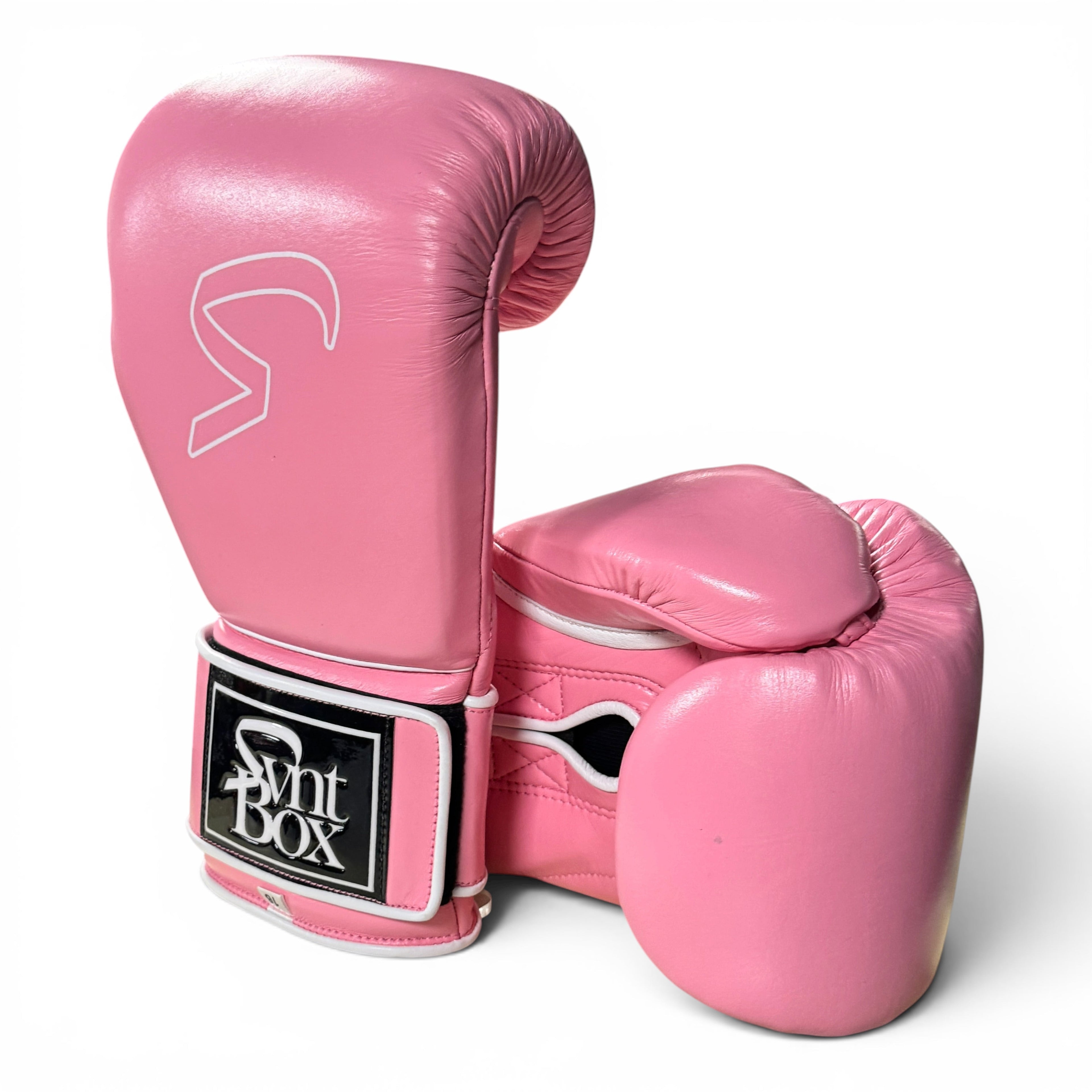 “Pink Ice” SVNTBOX FOUNDATIONS BOXING GLOVES (Velcro)