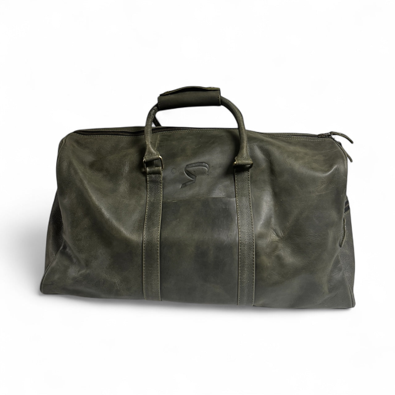 SVNTBOX CROC VERDE GREEN DUFFLE BAG